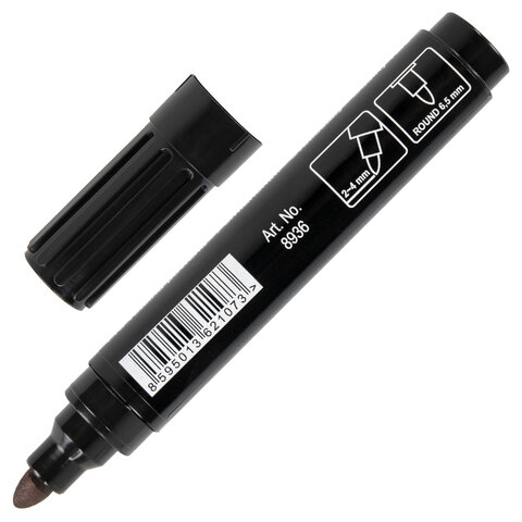 Маркер для промышленной маркировки CENTROPEN MAXI MARKER, ЧЕРНЫЙ, 2-4 мм,
