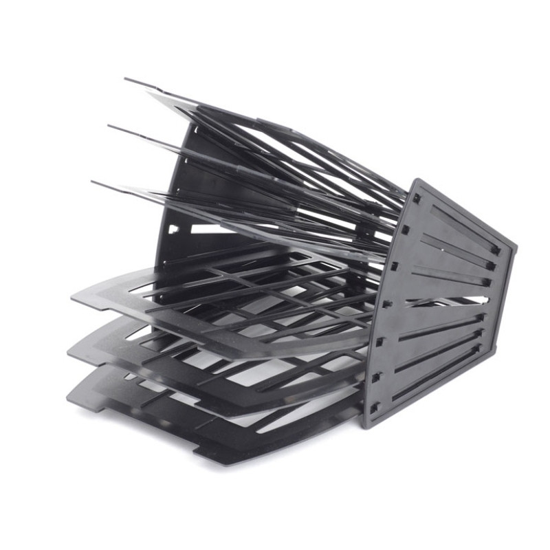 Лоток для бумаг универс. на 5 отдел. черный '9С161 штр. 4620004209412 Лоток для бумаг универс. на 5 отдел. черный '9С161 штр. 4620004209412