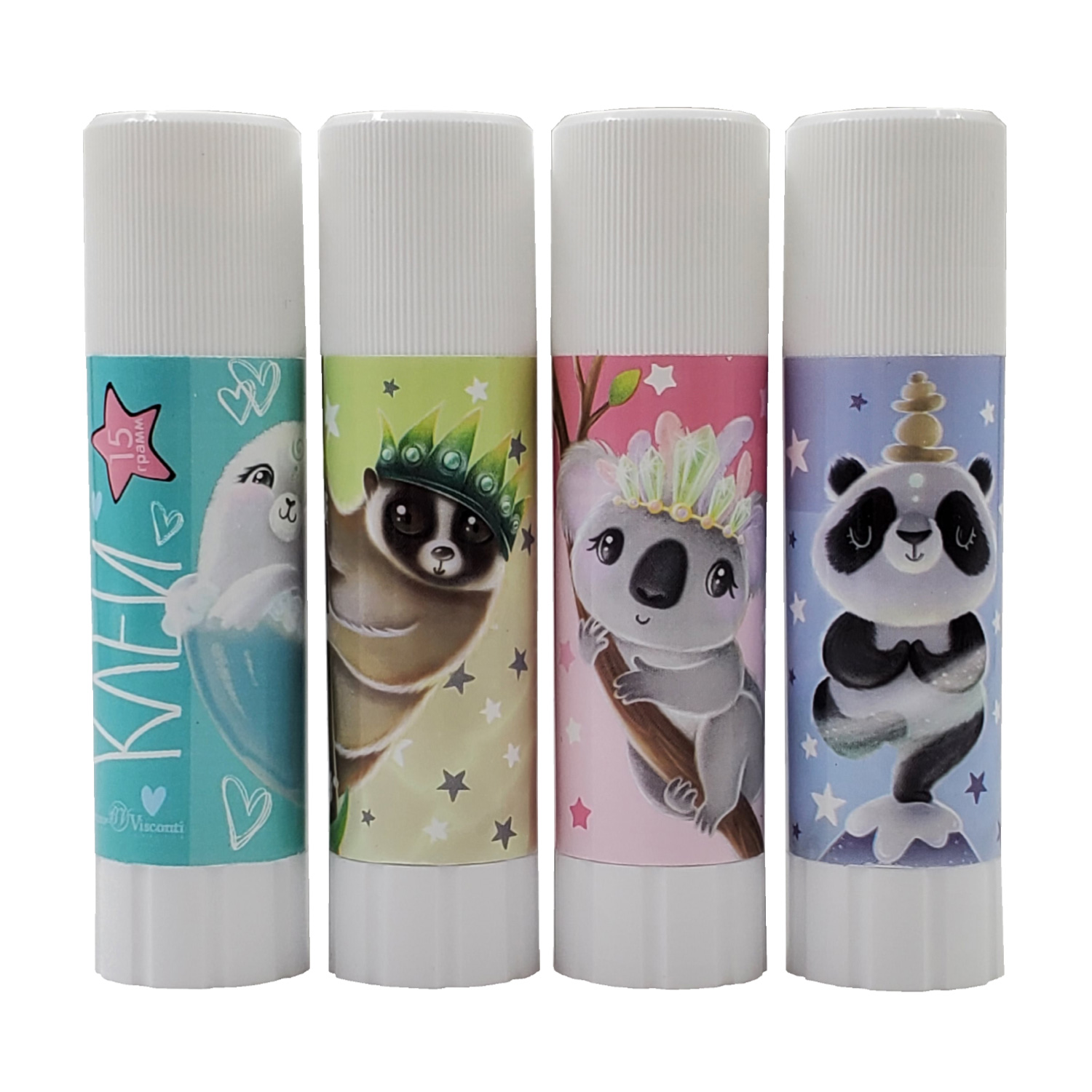 Клей-карандаш на PVP основе "Fun" 15 г Клей-карандаш на PVP основе "Fun" 15 г