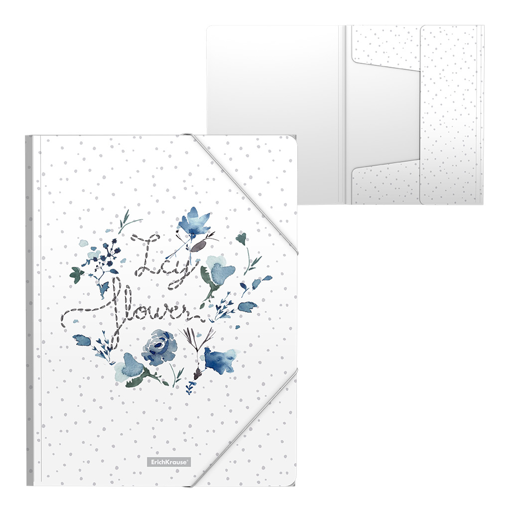 Папка на резинках пластиковая ErichKrause® Frozen Beauty, A4 (в пакете по 4 шт.) Папка на резинках пластиковая ErichKrause® Frozen Beauty, A4 (в пакете по 4 шт.)