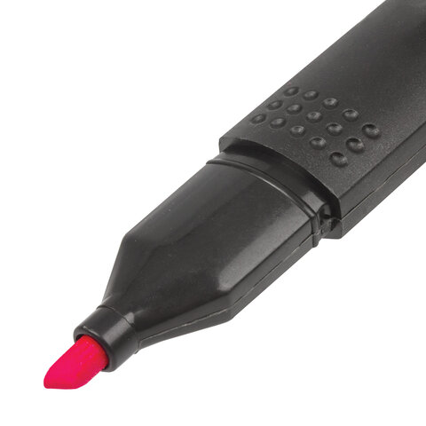 Текстмаркеры STAFF, НАБОР 4 шт., АССОРТИ, "STICK", скошенный