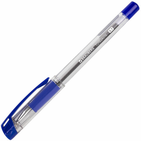 Ручка шариковая масляная с грипом BRAUBERG "Active", СИНЯЯ, узел 0,7 Ручка шариковая масляная с грипом BRAUBERG "Active", СИНЯЯ, узел 0,7