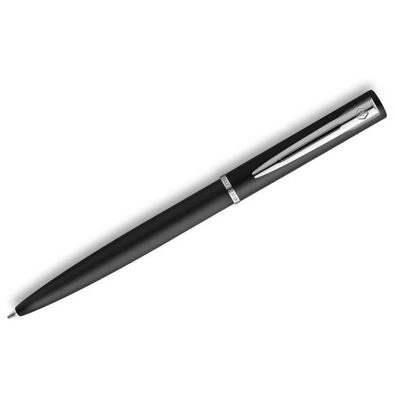 Ручка шариковая Waterman "Allure Black" синяя, 1,0мм, кнопоч., Ручка шариковая Waterman "Allure Black" синяя, 1,0мм, кнопоч.,