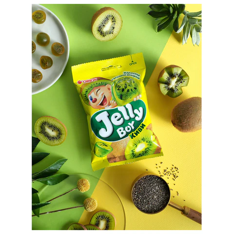 Мармелад жевательный ORION "Jelly Boy" со вкусом киви, 66 г Мармелад жевательный ORION "Jelly Boy" со вкусом киви, 66 г