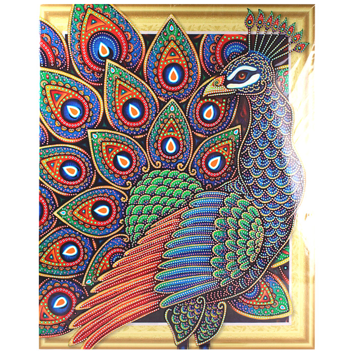 Алмазная мозаика (живопись) "Darvish" 40*50см Хвост павлина Алмазная мозаика (живопись) "Darvish" 40*50см Хвост павлина