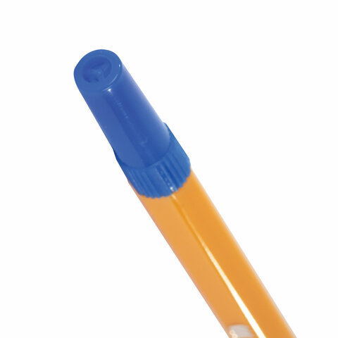 Ручка шариковая STAFF "Basic Orange BP-03", СИНЯЯ, корпус оранжевый, Ручка шариковая STAFF "Basic Orange BP-03", СИНЯЯ, корпус оранжевый,