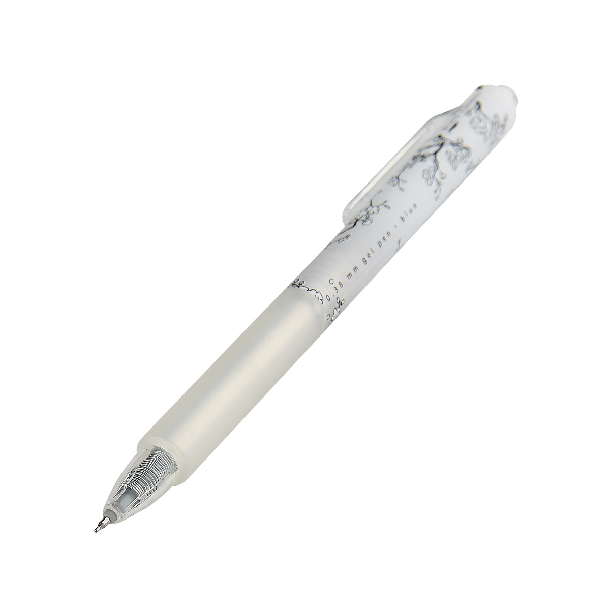 РУЧКА "UniClick. Сакура" ГЕЛЕВАЯ, 0.38 ММ, СИНЯЯ