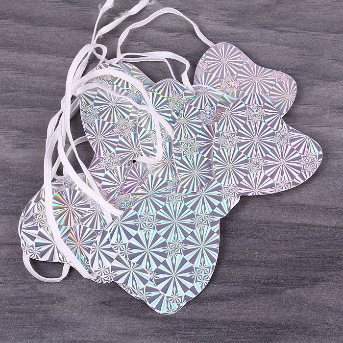 Праздничное украшение "Бабочка" на резинке 6шт/уп (набор) ассорти Праздничное украшение "Бабочка" на резинке 6шт/уп (набор) ассорти