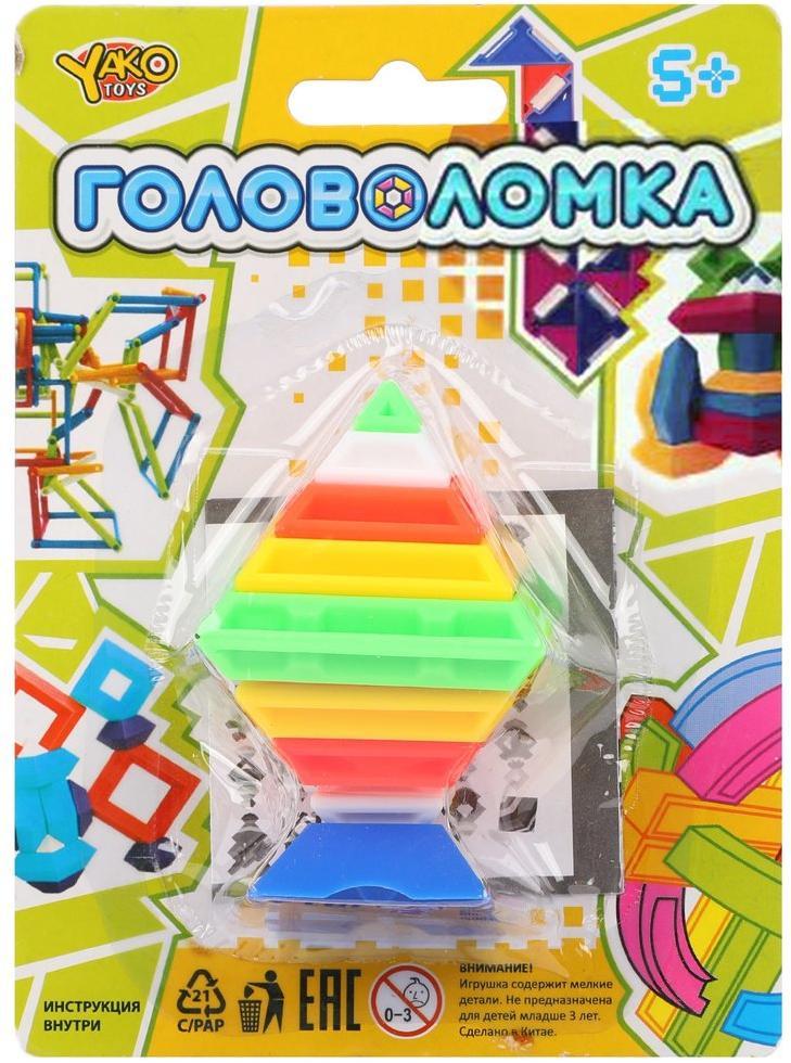 Головоломка Пирамидка инструкц., блистер Головоломка Пирамидка инструкц., блистер