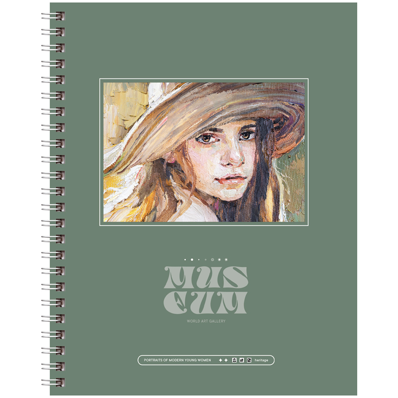 Тетрадь 48 листов, А5, линия на гребне BG "Gallery"