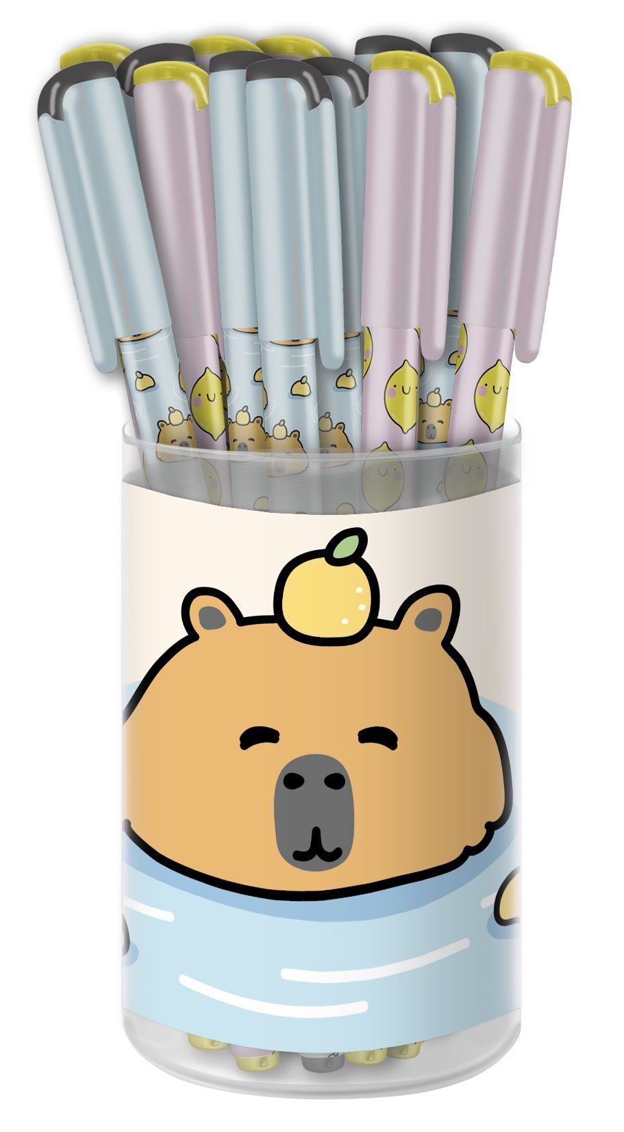 Ручка масляная LOREX KIDS CAPYBARA CHILL Slim Soft синий 0,5 мм ассорти кругл. Ручка масляная LOREX KIDS CAPYBARA CHILL Slim Soft синий 0,5 мм ассорти кругл.