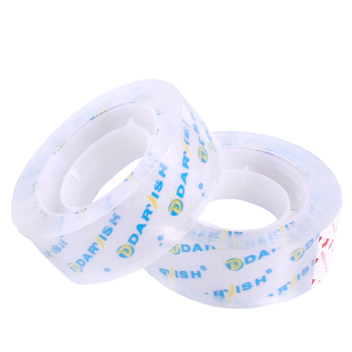 Лента клейкая 19мм*33м "Darvish" прозрачная Лента клейкая 19мм*33м "Darvish" прозрачная