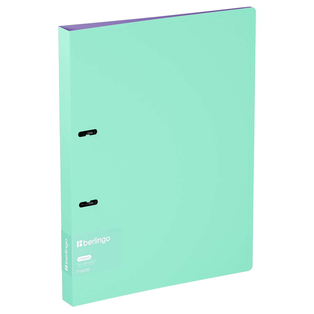 Папка на 2 кольцах Berlingo "Haze" A4, 24мм, 600мкм, D-кольца, с Папка на 2 кольцах Berlingo "Haze" A4, 24мм, 600мкм, D-кольца, с