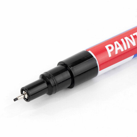 Маркер-краска лаковый EXTRA (paint marker) 1 мм, ЧЕРНЫЙ, УЛУЧШЕННАЯ Маркер-краска лаковый EXTRA (paint marker) 1 мм, ЧЕРНЫЙ, УЛУЧШЕННАЯ