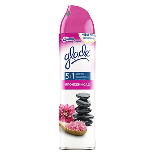 Освежитель воздуха Glade 5в1, японский сад, 300 мл Освежитель воздуха Glade 5в1, японский сад, 300 мл