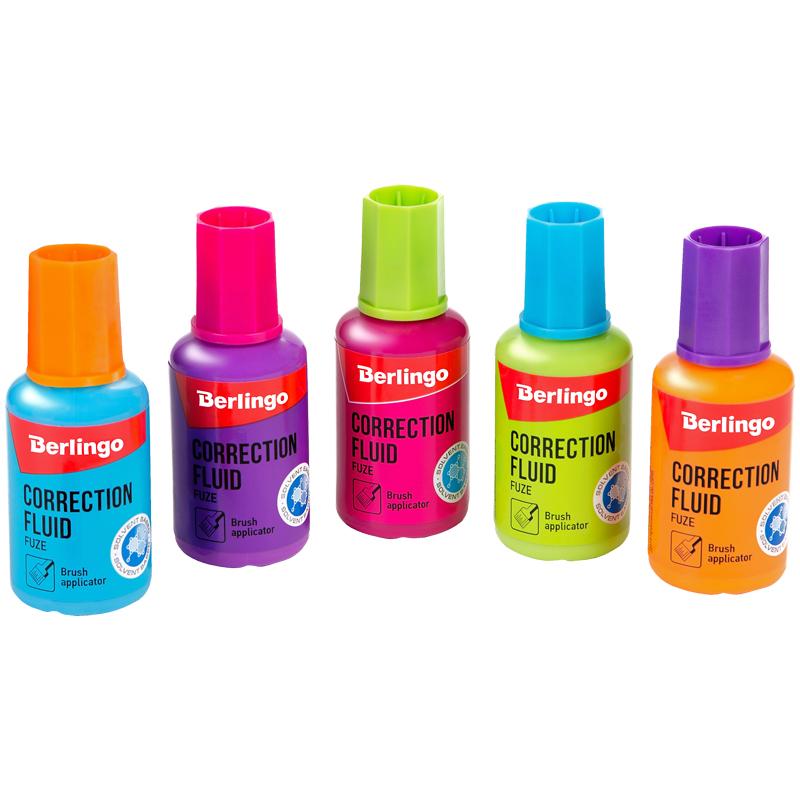 Корректирующая жидкость Berlingo "Fuze", 20мл. KR200 Корректирующая жидкость Berlingo "Fuze", 20мл. KR200
