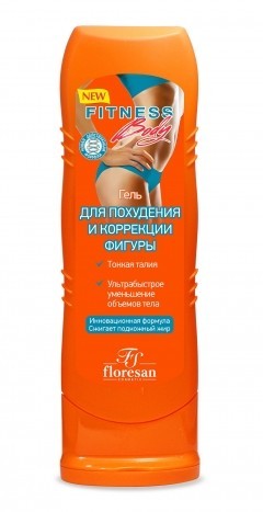 Floresan Fitness body ГЕЛЬ для похудения и коррекции фигуры. 125мл. арт.Ф-54 Floresan Fitness body ГЕЛЬ для похудения и коррекции фигуры. 125мл. арт.Ф-54