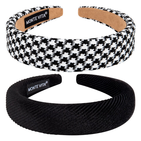 Ободок для волос ширина 3/3 см, АССОРТИ 1, MONTE VITA (МОНТЕ ВИТА), 457123 Ободок для волос ширина 3/3 см, АССОРТИ 1, MONTE VITA (МОНТЕ ВИТА), 457123