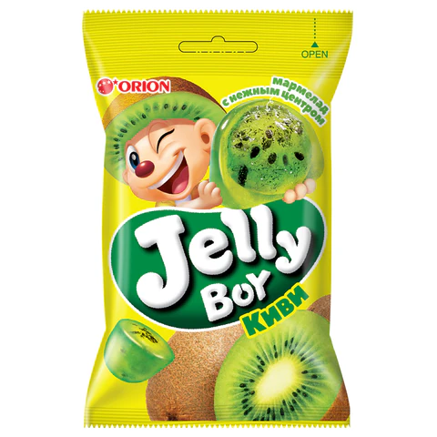 Мармелад жевательный ORION "Jelly Boy" со вкусом киви, 66 г Мармелад жевательный ORION "Jelly Boy" со вкусом киви, 66 г