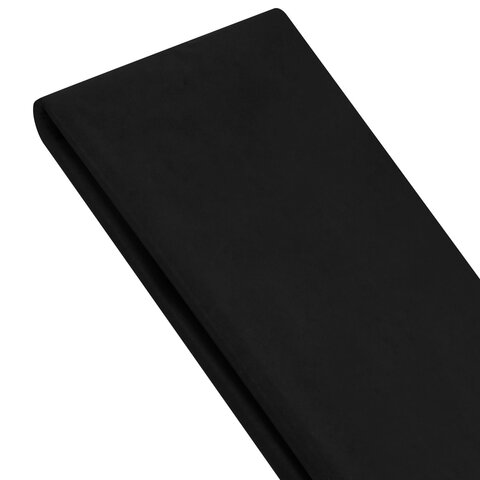 Цветная бумага ТИШЬЮ 17 г/м2, 50х66 см, 10 листов, черный цвет, ЗОЛОТАЯ СКАЗКА,