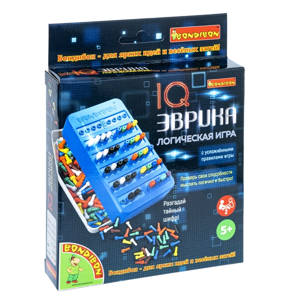Логическая игра Bondibon IQ Эврика премиум-издание, арт. ВВ5136 Логическая игра Bondibon IQ Эврика премиум-издание, арт. ВВ5136