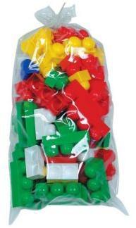 Конструктор Юниор 69 элем. макси блок мешке 6660 Конструктор Юниор 69 элем. макси блок мешке 6660