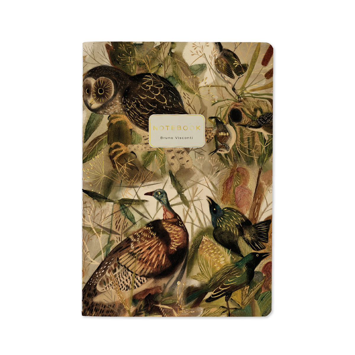 ТЕТРАДЬ А5, Bruno Visconti "Fauna.Птицы", 40 листов, клетка ТЕТРАДЬ А5, Bruno Visconti "Fauna.Птицы", 40 листов, клетка