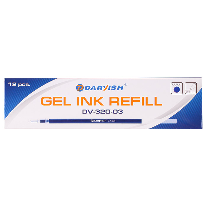 Стержень гелевый синий "Darvish" Стержень гелевый синий "Darvish"