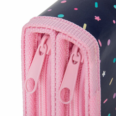 Пенал ПИФАГОР, 2 отделения, ламинированный картон, 19х11 см, "Comic