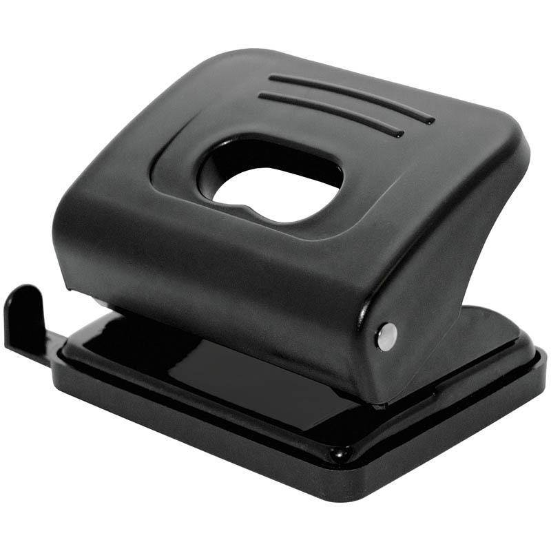 Дырокол 20 л, пластиковый, черный, с линейкой: P_7116/222110 штр.: Дырокол 20 л, пластиковый, черный, с линейкой: P_7116/222110 штр.: