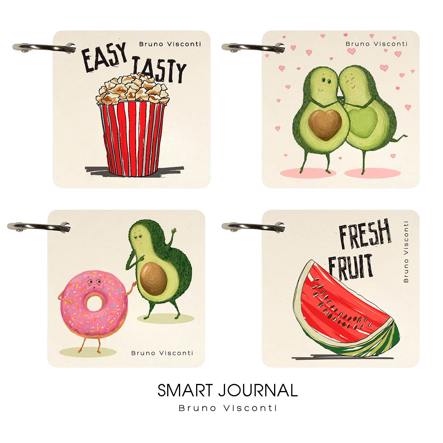 "SMART JOURNAL" 70 х 70 мм, 110 Л, (4 ВИДА) ОТРЫВНОЙ БЛОК НА КОЛЬЦЕ "SMART JOURNAL" 70 х 70 мм, 110 Л, (4 ВИДА) ОТРЫВНОЙ БЛОК НА КОЛЬЦЕ