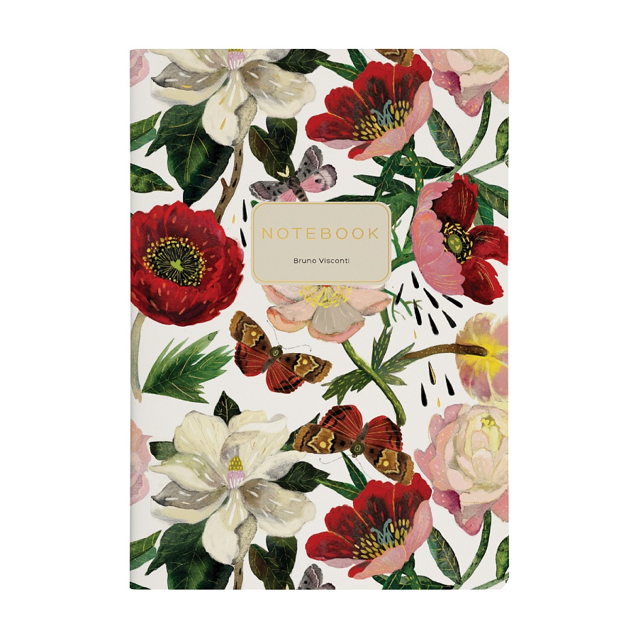 ТЕТРАДЬ А5 ИЗ ЭКОКОЖИ, "FLORA.ПИОНЫ" 60 Л. ЛИНЕЙКА ТЕТРАДЬ А5 ИЗ ЭКОКОЖИ, "FLORA.ПИОНЫ" 60 Л. ЛИНЕЙКА