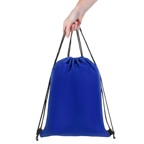 Сумка для обуви BRAUBERG, прочная, на шнурке, синяя, 42x33 см, 227140 Сумка для обуви BRAUBERG, прочная, на шнурке, синяя, 42x33 см, 227140