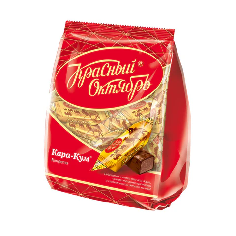 Конфеты шоколадные КРАСНЫЙ ОКТЯБРЬ "Кара-Кум", 250 г, пакет, КО04272 Конфеты шоколадные КРАСНЫЙ ОКТЯБРЬ "Кара-Кум", 250 г, пакет, КО04272