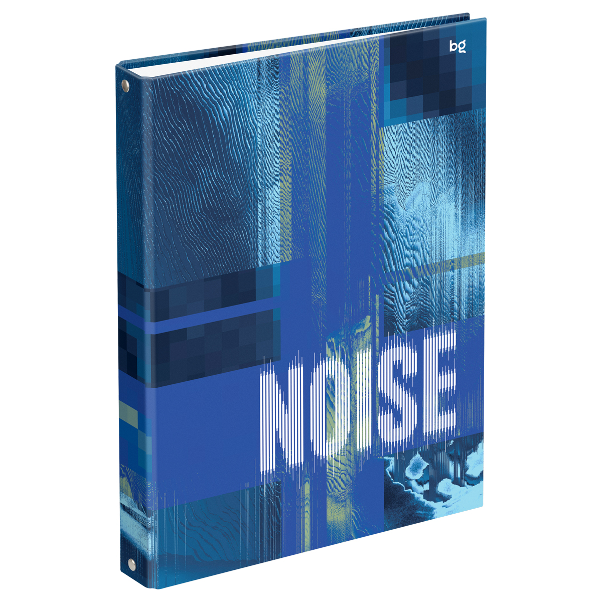 Тетрадь на кольцах А4, 160л., BG "Noise", глянцевая ламинация Тетрадь на кольцах А4, 160л., BG "Noise", глянцевая ламинация