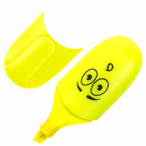 Текстовыделитель ЮНЛАНДИЯ "НЕОНЧИКИ", мини, АССОРТИ В ПЛАСТИКОВОЙ