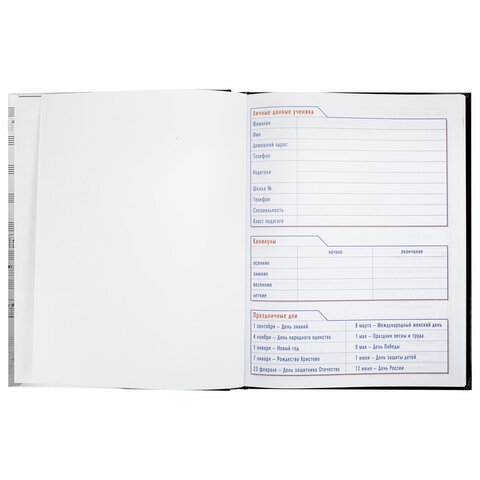 Дневник для музыкальной школы твердый, ламинированная обложка, с подсказом, Дневник для музыкальной школы твердый, ламинированная обложка, с подсказом,