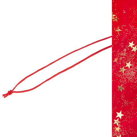 Подарочный мешок (1 штука) новогодний, 55х60 см, "Зимнее небо",