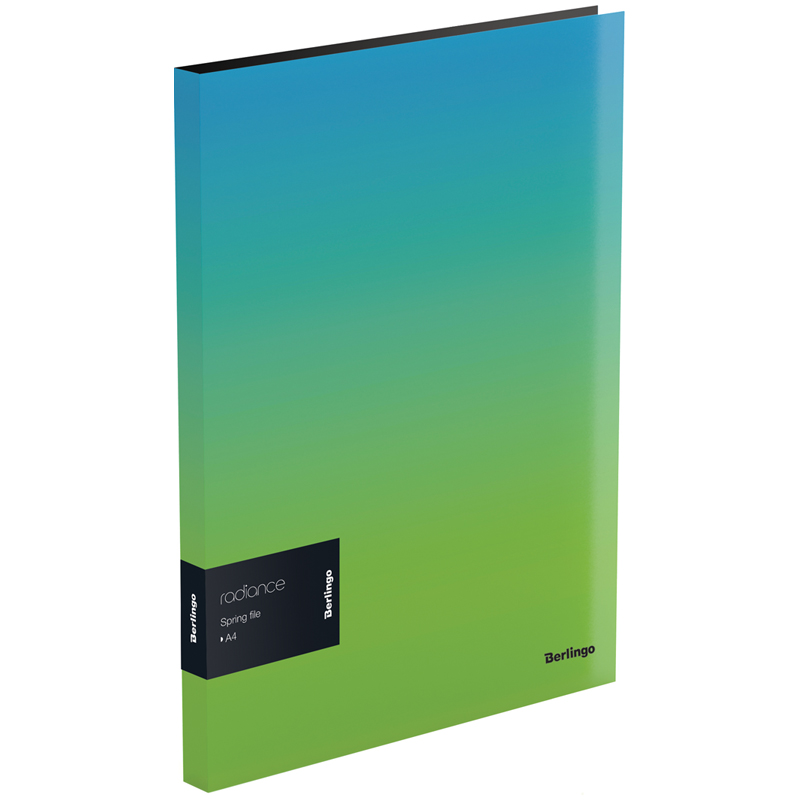 Папка с пружинным скоросшивателем Berlingo "Radiance", 17мм, 600мкм, с Папка с пружинным скоросшивателем Berlingo "Radiance", 17мм, 600мкм, с