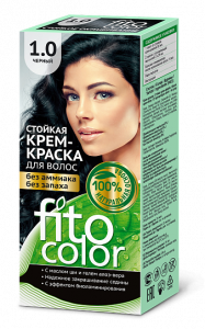 Арт.4820 ФИТО К Стойкая крем-краска для волос "Fitocolor" тон Черный Арт.4820 ФИТО К Стойкая крем-краска для волос "Fitocolor" тон Черный