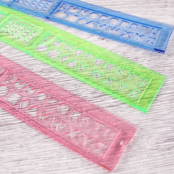 Линейка 20см пластиковая прозрачная ассорти Линейка 20см пластиковая прозрачная ассорти