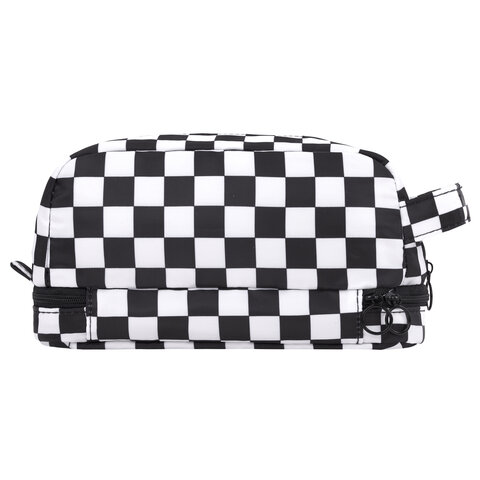 Пенал-органайзер HEIKKI (ХЕЙКИ) с ручкой, значки, 2 отделения, откидная планка,