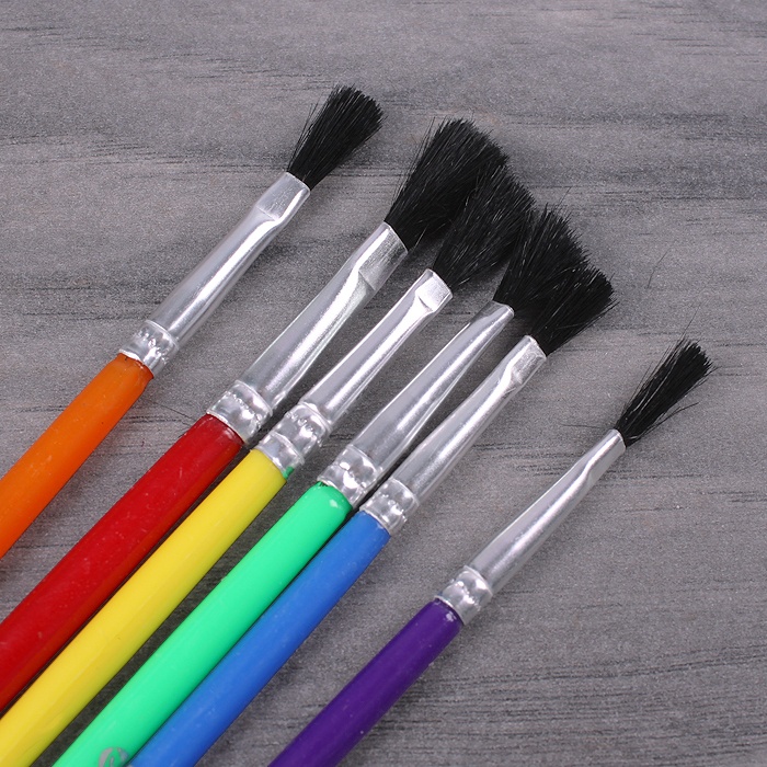 Кисти набор 6шт/уп "Darvish" синтетика