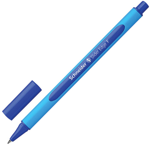Ручка шариковая SCHNEIDER (Германия) "Slider Edge F", СИНЯЯ, Ручка шариковая SCHNEIDER (Германия) "Slider Edge F", СИНЯЯ,