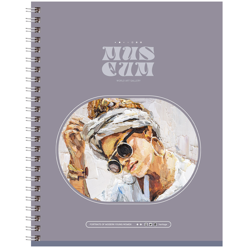 Тетрадь 48 листов, А5, линия на гребне BG "Gallery"