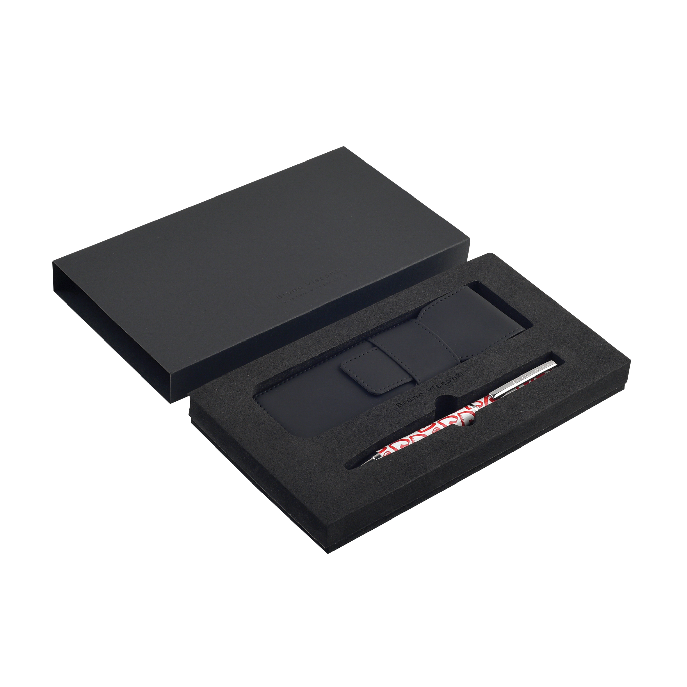 РУЧКА "DOLCE VITA. Сердечки. Красные" В ПОДАРОЧНОМ ЧЕХЛЕ, 0.7 ММ, РУЧКА "DOLCE VITA. Сердечки. Красные" В ПОДАРОЧНОМ ЧЕХЛЕ, 0.7 ММ,