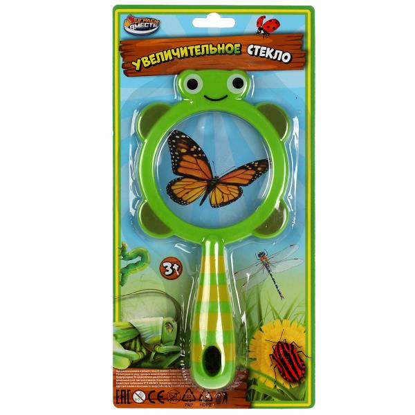 Увеличительное стекло для насекомых, блистер 14,3*27,2*4см. ИГРАЕМ ВМЕСТЕ Увеличительное стекло для насекомых, блистер 14,3*27,2*4см. ИГРАЕМ ВМЕСТЕ