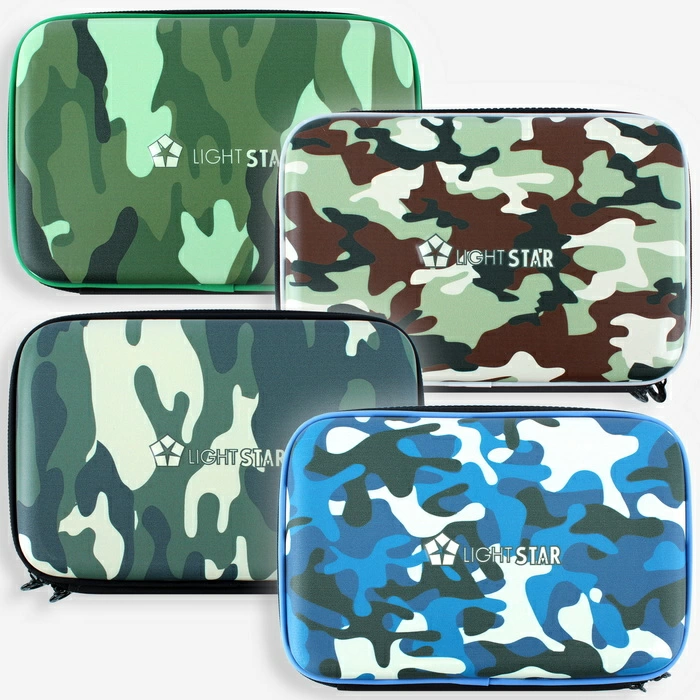 Пенал 2 отделения "CAMOUFLAGE" 15*22*6.5см