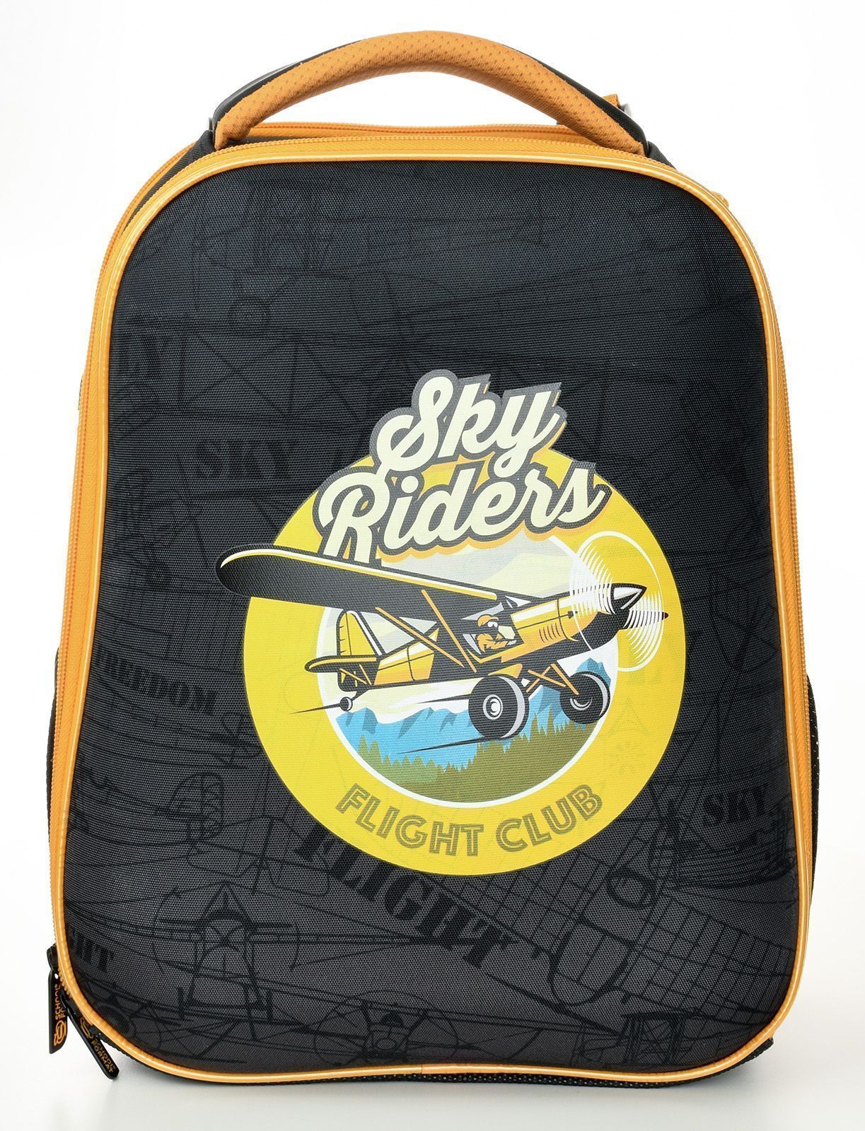 Рюкзак Schoolformat ERGONOMIC 2А4 SKY RIDER 17 л серый 38х28х16 см жестк. каркас Рюкзак Schoolformat ERGONOMIC 2А4 SKY RIDER 17 л серый 38х28х16 см жестк. каркас