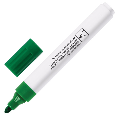 Маркеры для доски BRAUBERG, НАБОР 4 шт., АССОРТИ, классические, круглый Маркеры для доски BRAUBERG, НАБОР 4 шт., АССОРТИ, классические, круглый